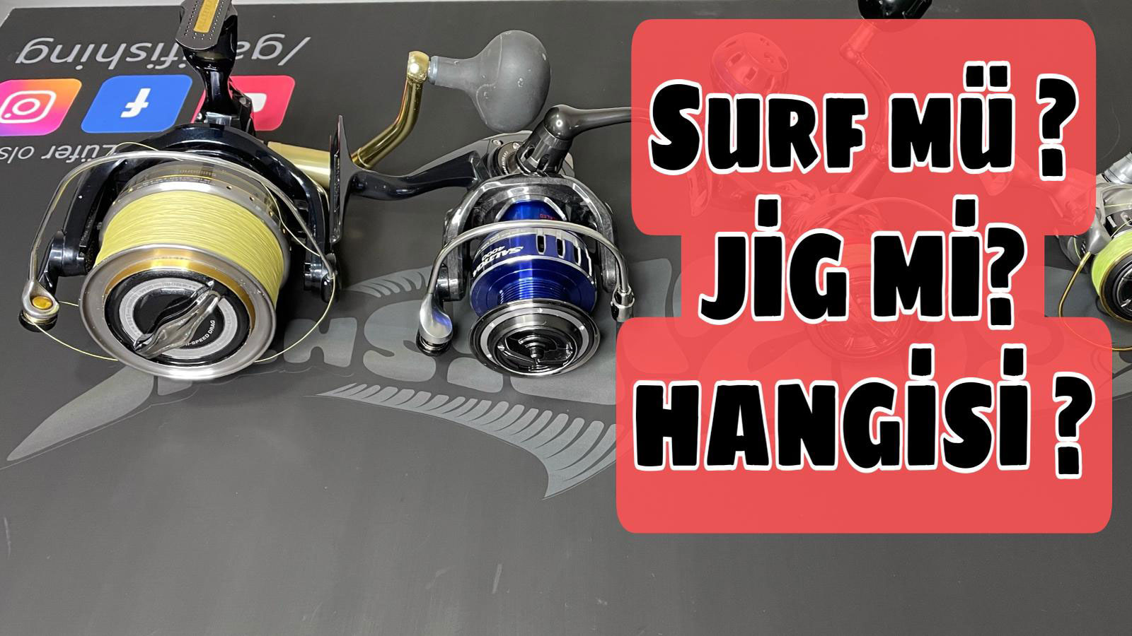 İstanbul Boğazı Balık avı için Surf makine & Jig makine hangisini seçmeliyim?
